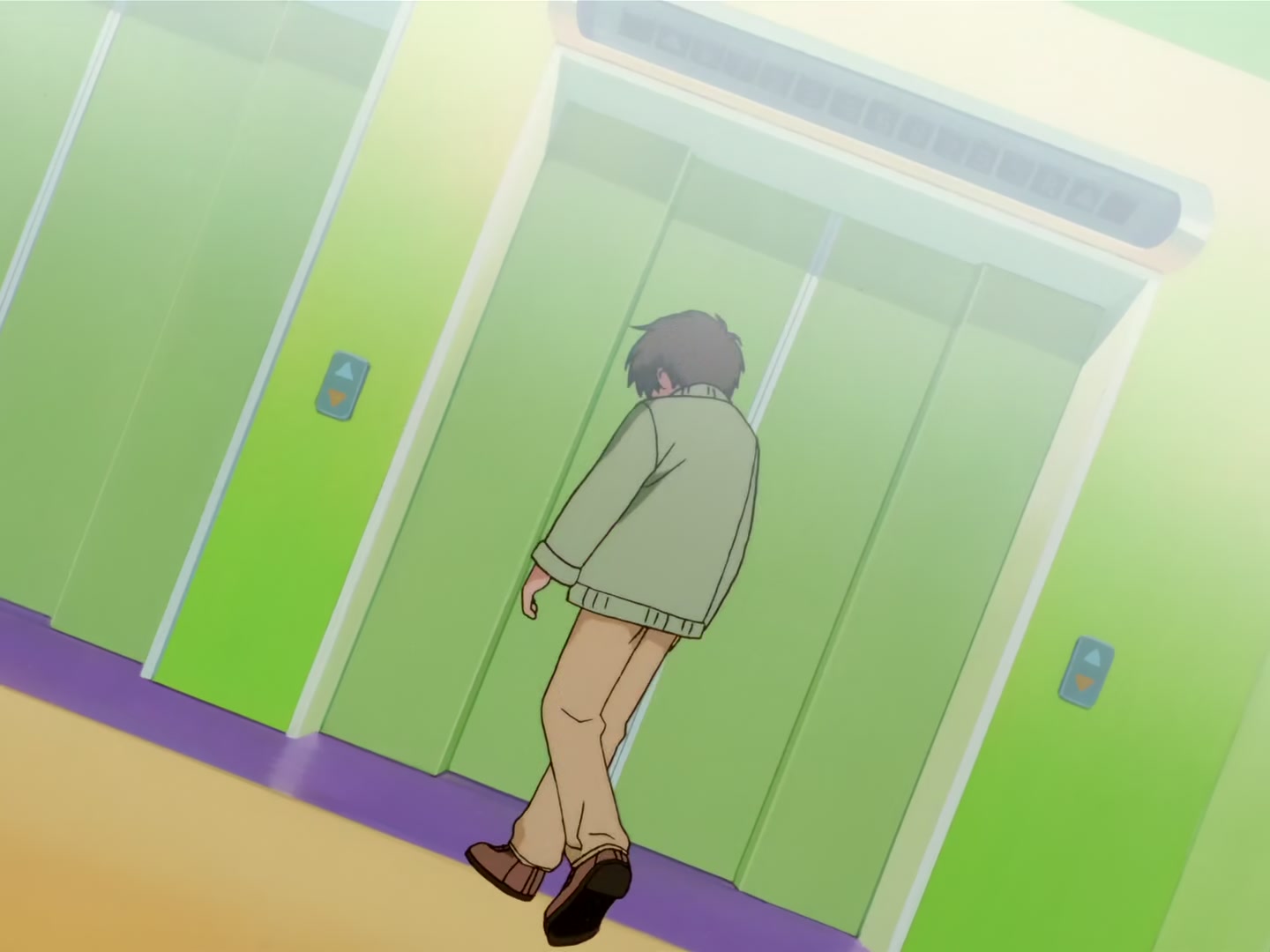 Cardcaptor Sakura Ep 57: Sakura, Syaoran, and the Elevator @ 00:16:15
