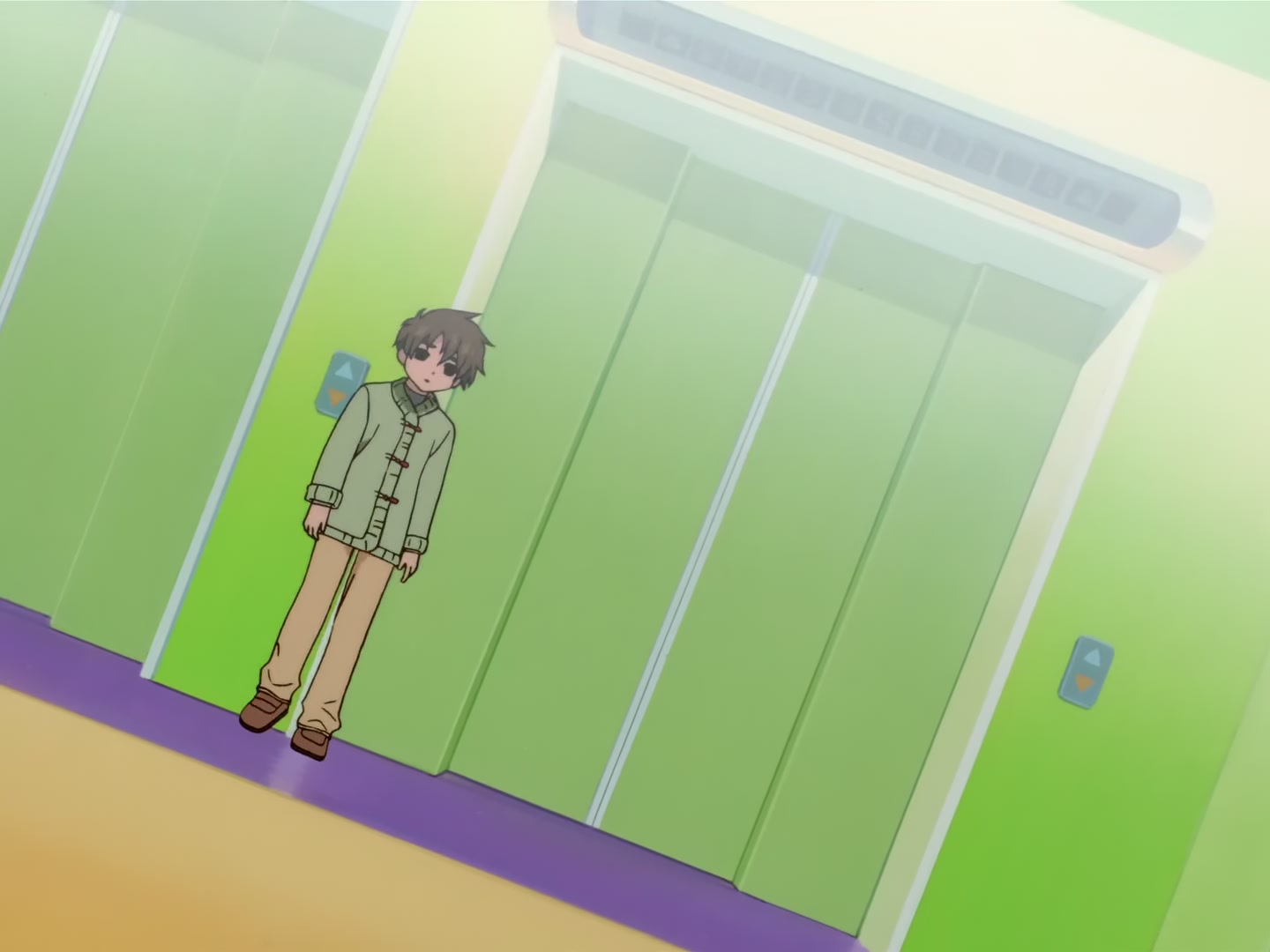Cardcaptor Sakura Ep 57: Sakura, Syaoran, and the Elevator @ 00:16:20