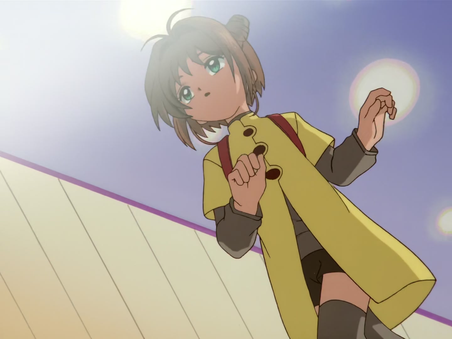 Cardcaptor Sakura Ep 57: Sakura, Syaoran, and the Elevator @ 00:16:25