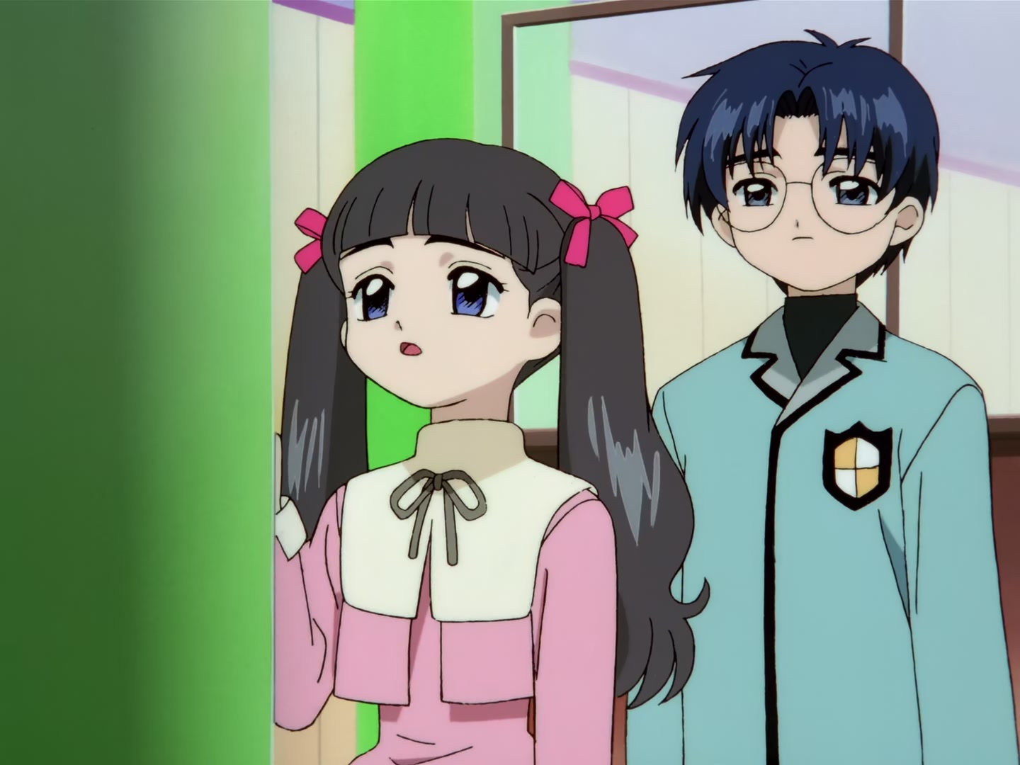 Cardcaptor Sakura Ep 57: Sakura, Syaoran, and the Elevator @ 00:17:17