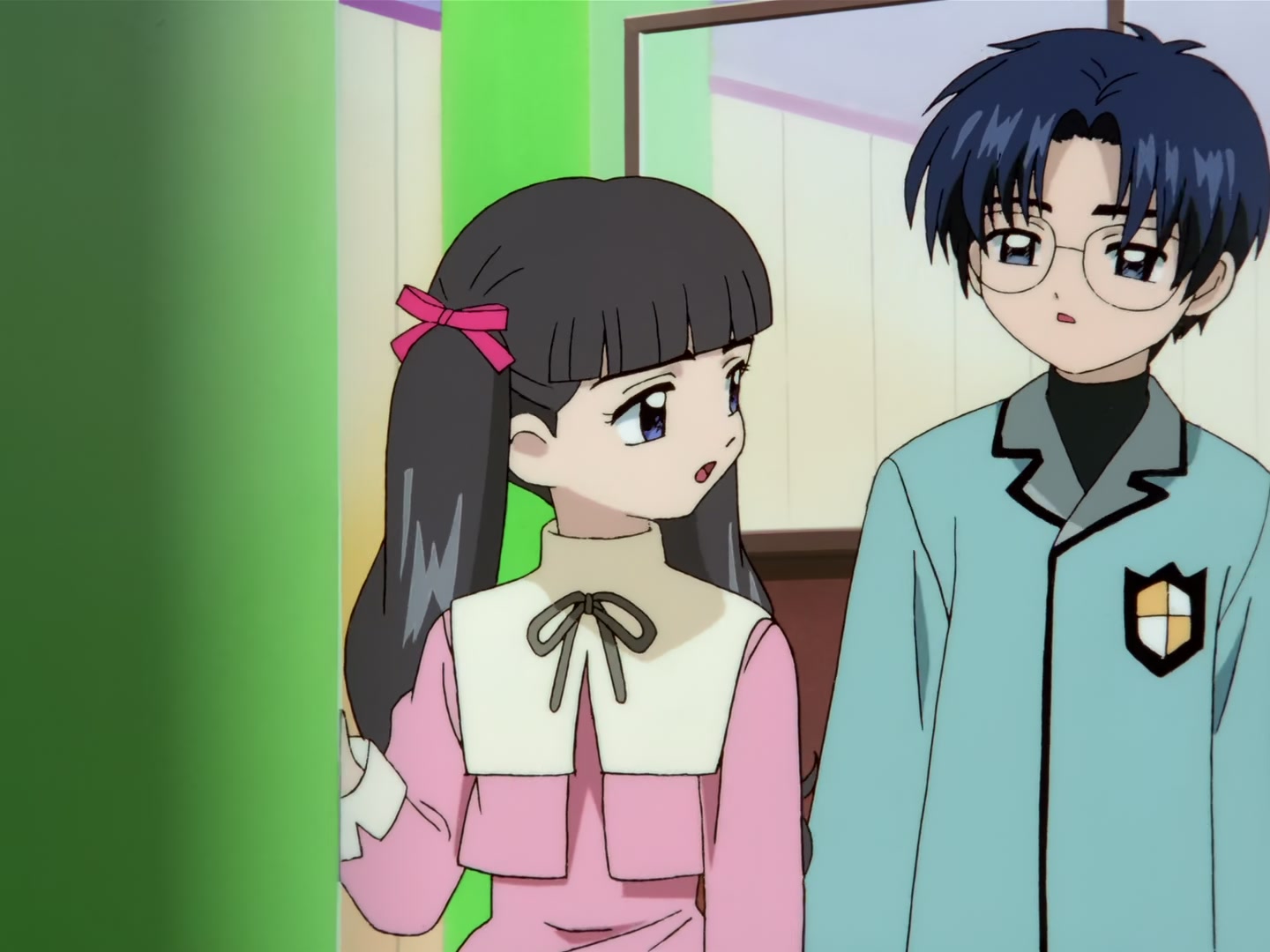 Cardcaptor Sakura Ep 57: Sakura, Syaoran, and the Elevator @ 00:17:23