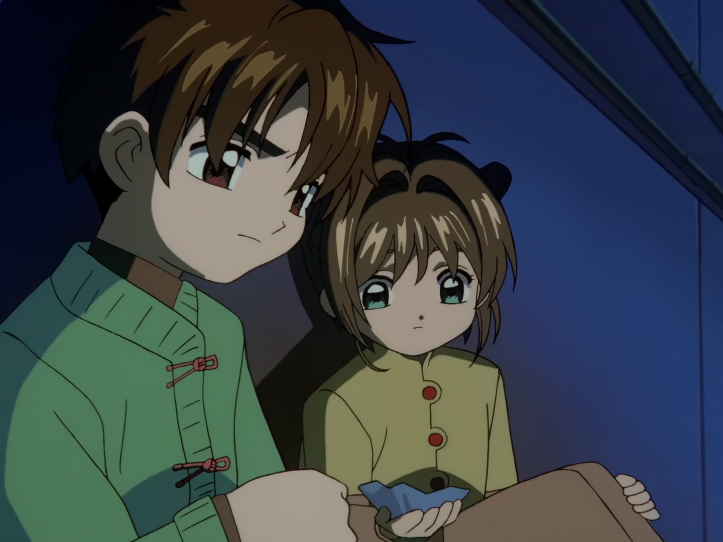 Cardcaptor Sakura Ep 57: Sakura, Syaoran, and the Elevator @ 00:19:38
