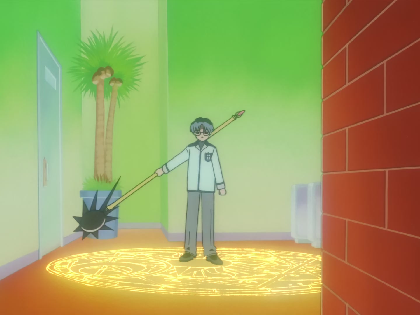 Cardcaptor Sakura Ep 57: Sakura, Syaoran, and the Elevator @ 00:20:04