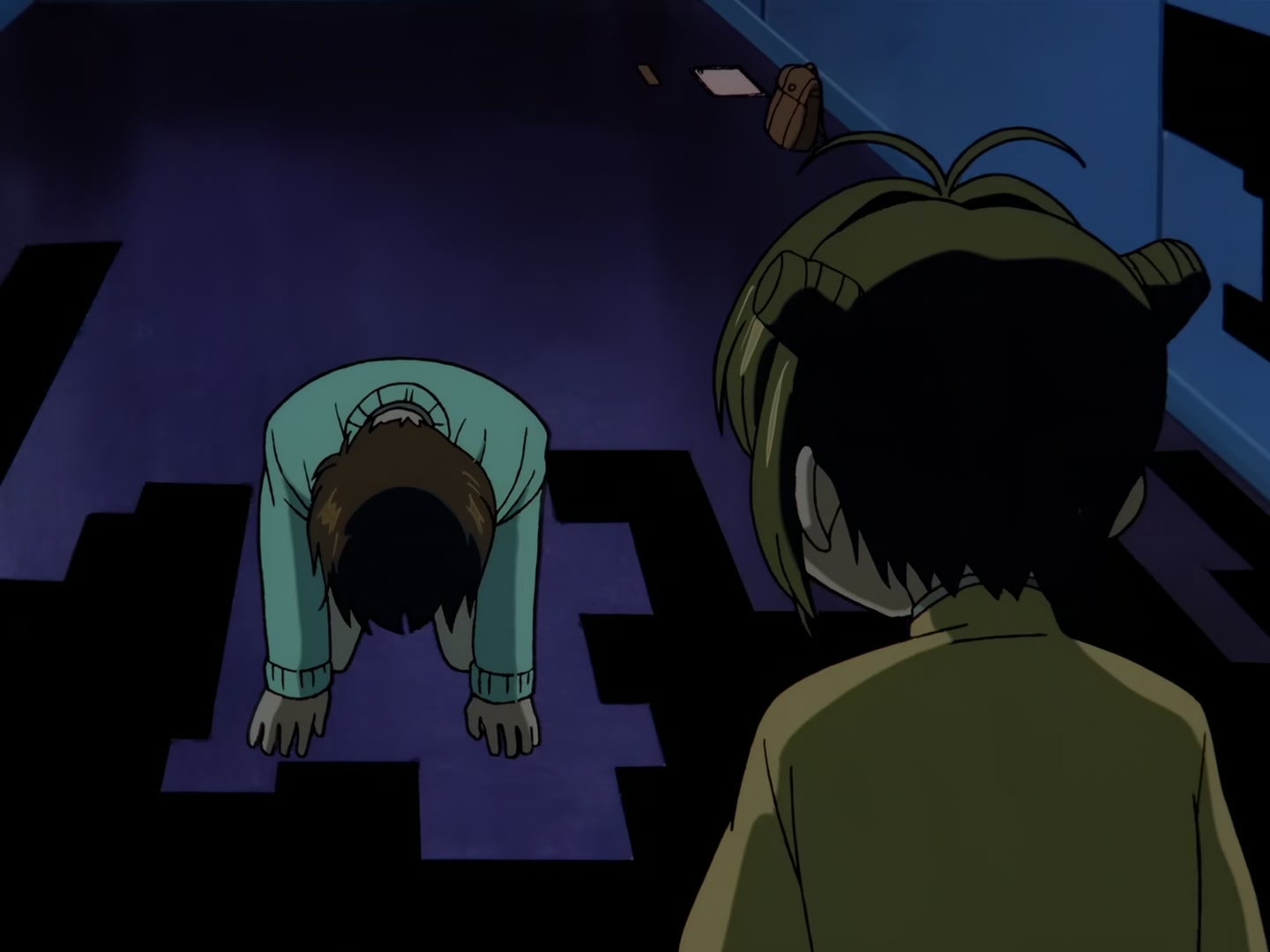 Cardcaptor Sakura Ep 57: Sakura, Syaoran, and the Elevator @ 00:21:32