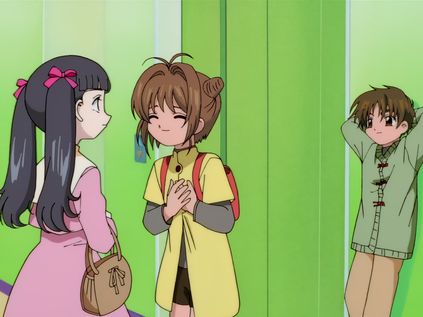 Cardcaptor Sakura Ep 57: Sakura, Syaoran, and the Elevator @ 00:22:14