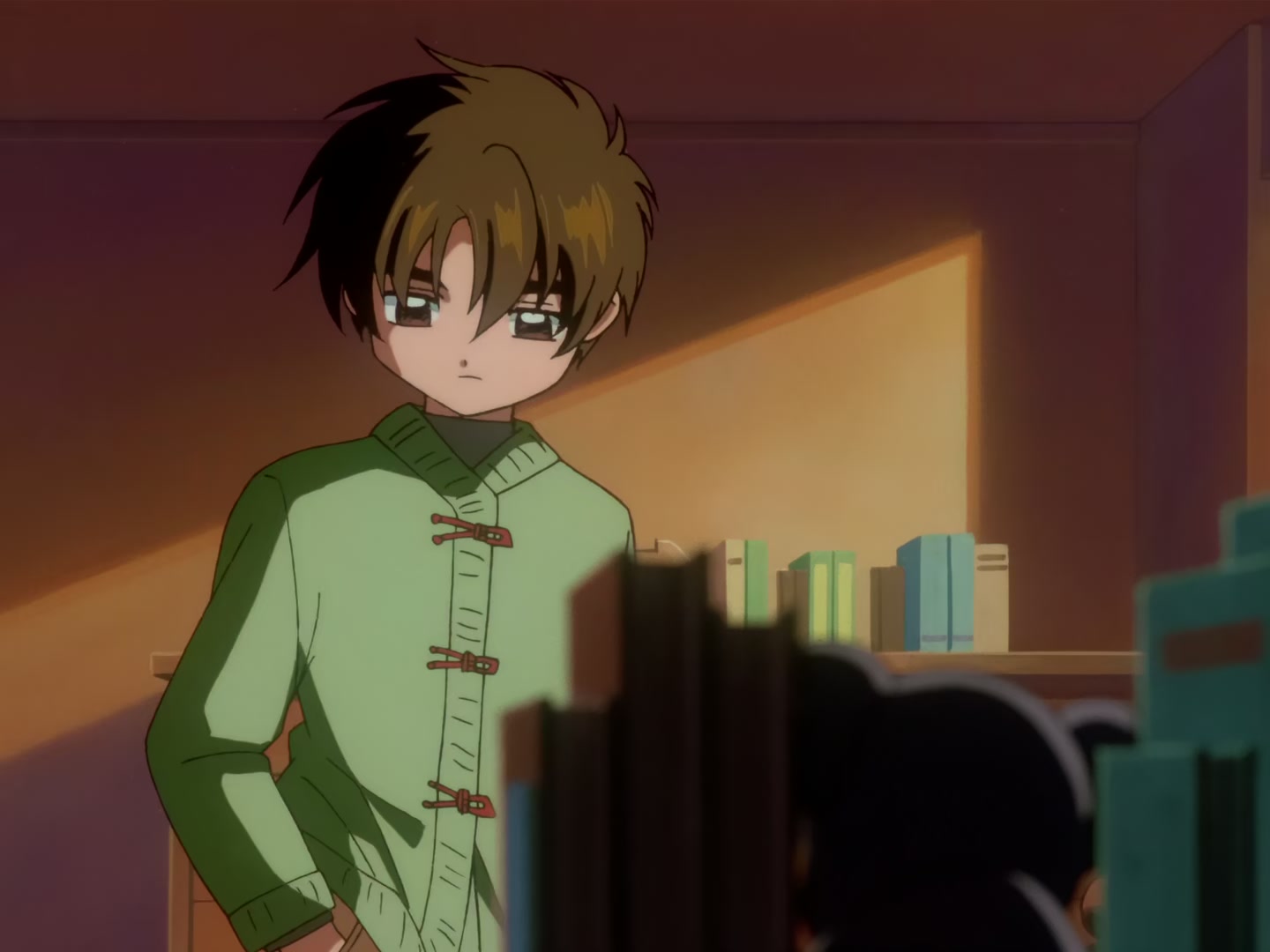 Cardcaptor Sakura Ep 57: Sakura, Syaoran, and the Elevator @ 00:22:29