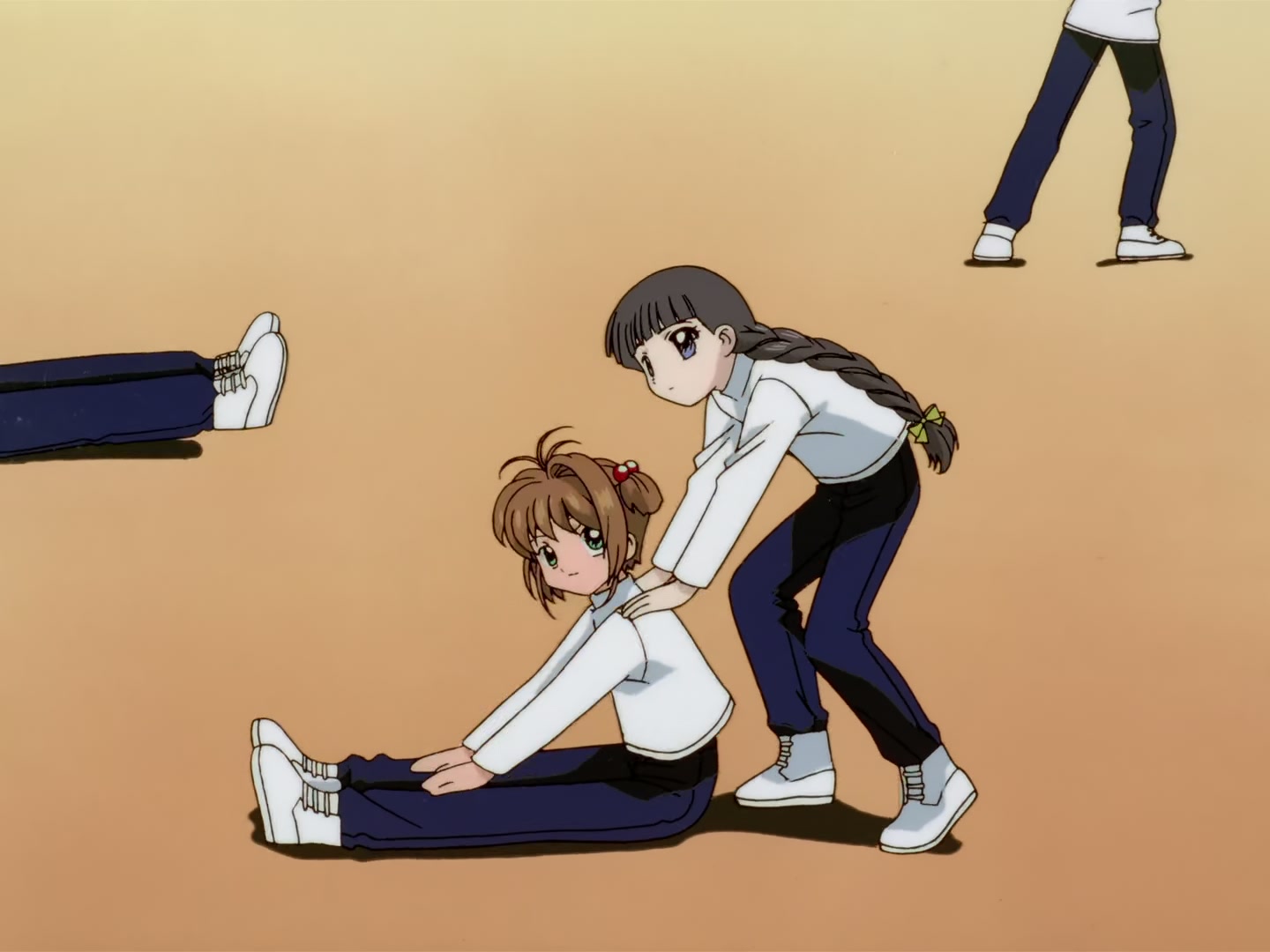 Cardcaptor Sakura Ep 59: Sakura, Tomoyo, and the Ball Trap @ 00:01:42