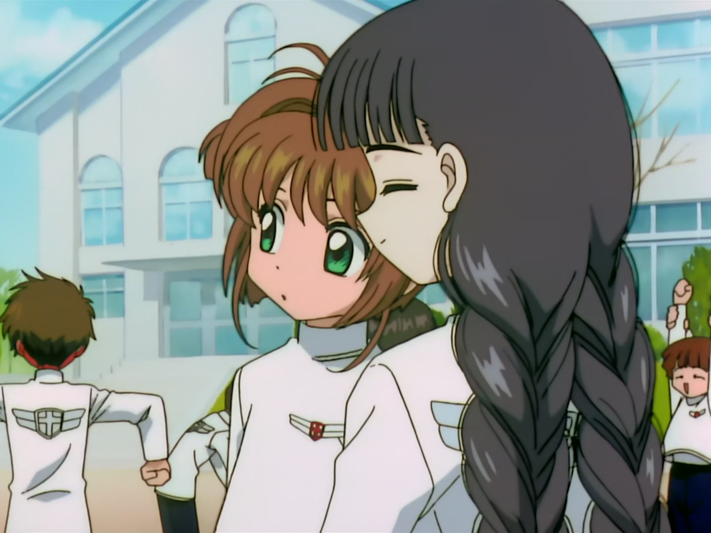 Cardcaptor Sakura Ep 59: Sakura, Tomoyo, and the Ball Trap @ 00:02:50