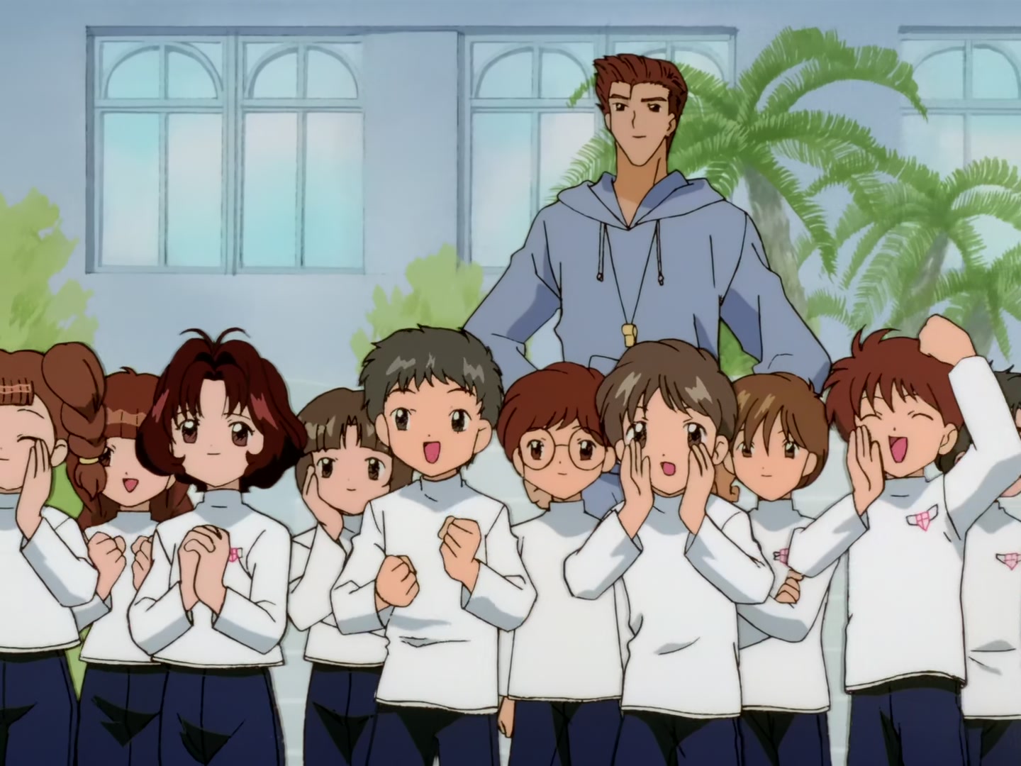 Cardcaptor Sakura Ep 59: Sakura, Tomoyo, and the Ball Trap @ 00:03:37
