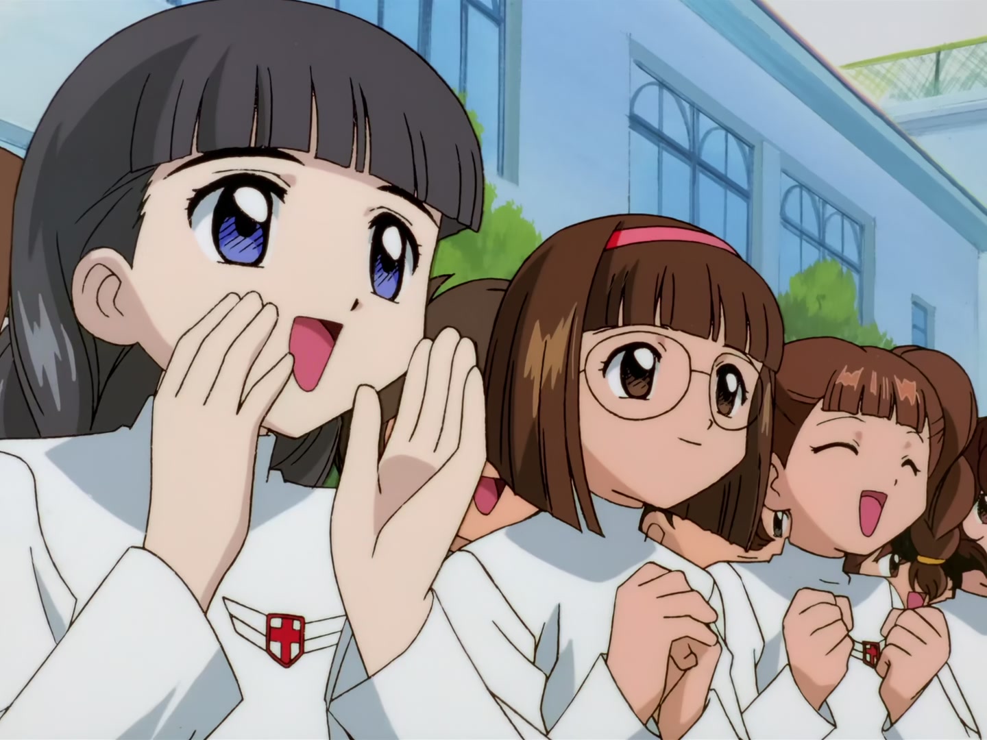 Cardcaptor Sakura Ep 59: Sakura, Tomoyo, and the Ball Trap @ 00:03:42