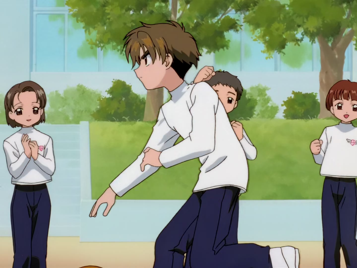 Cardcaptor Sakura Ep 59: Sakura, Tomoyo, and the Ball Trap @ 00:04:34