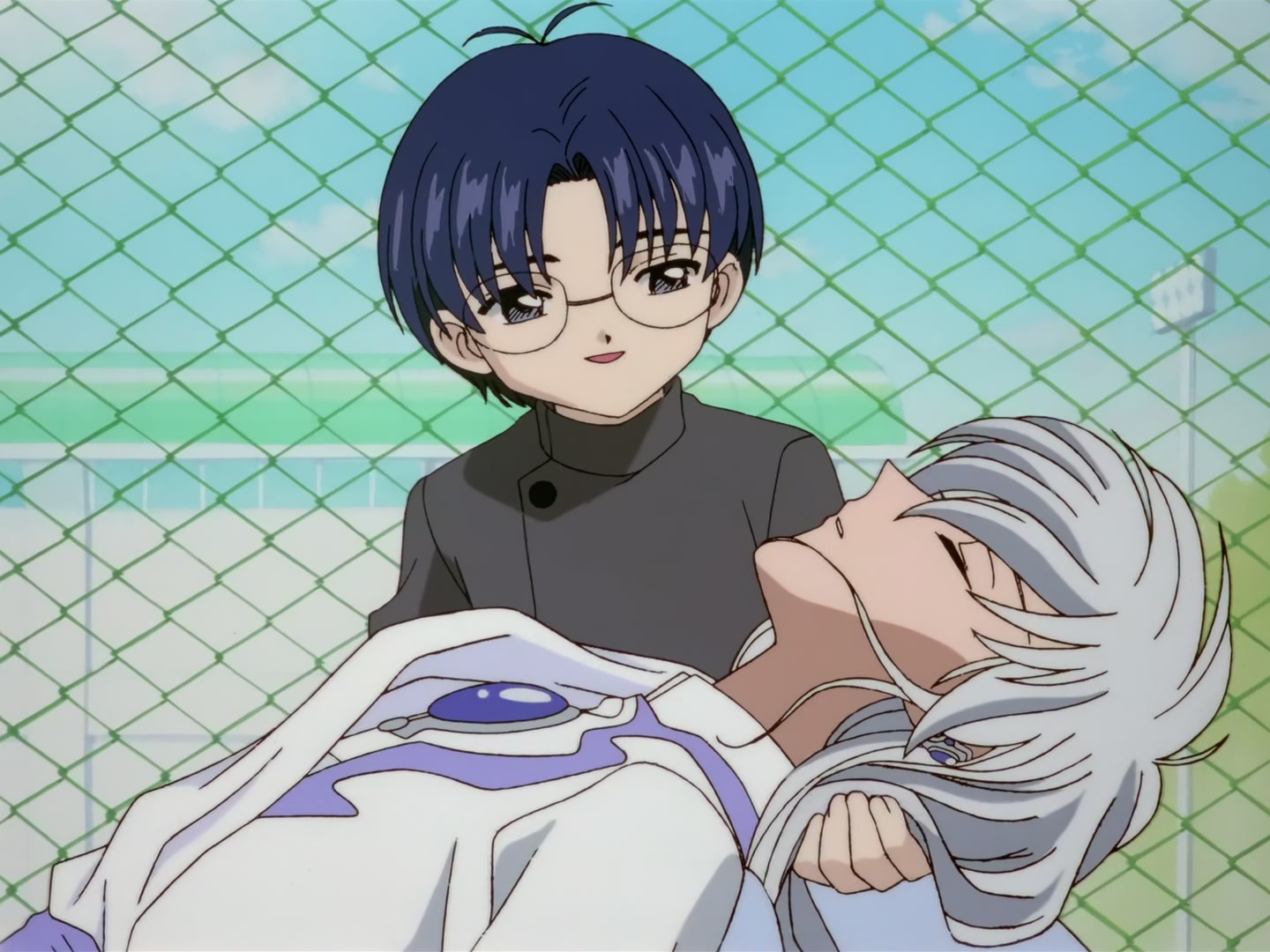 Cardcaptor Sakura Ep 59: Sakura, Tomoyo, and the Ball Trap @ 00:07:04