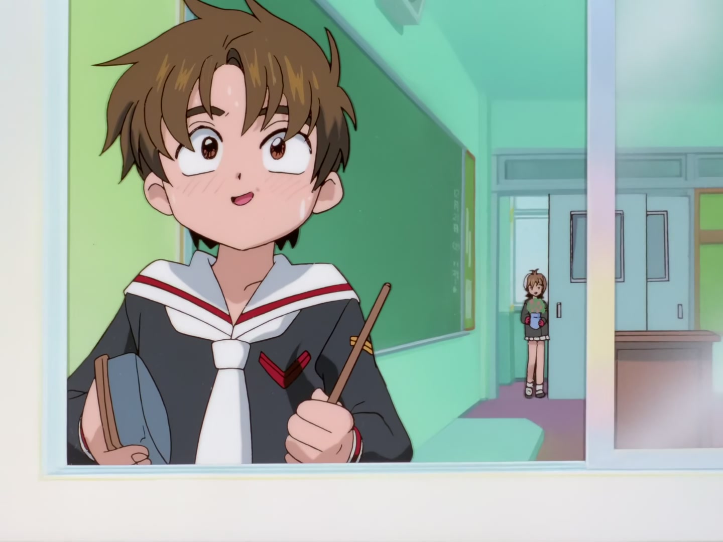 Cardcaptor Sakura Ep 61: Sakura, the Cards, and the Presents @ 00:08:22