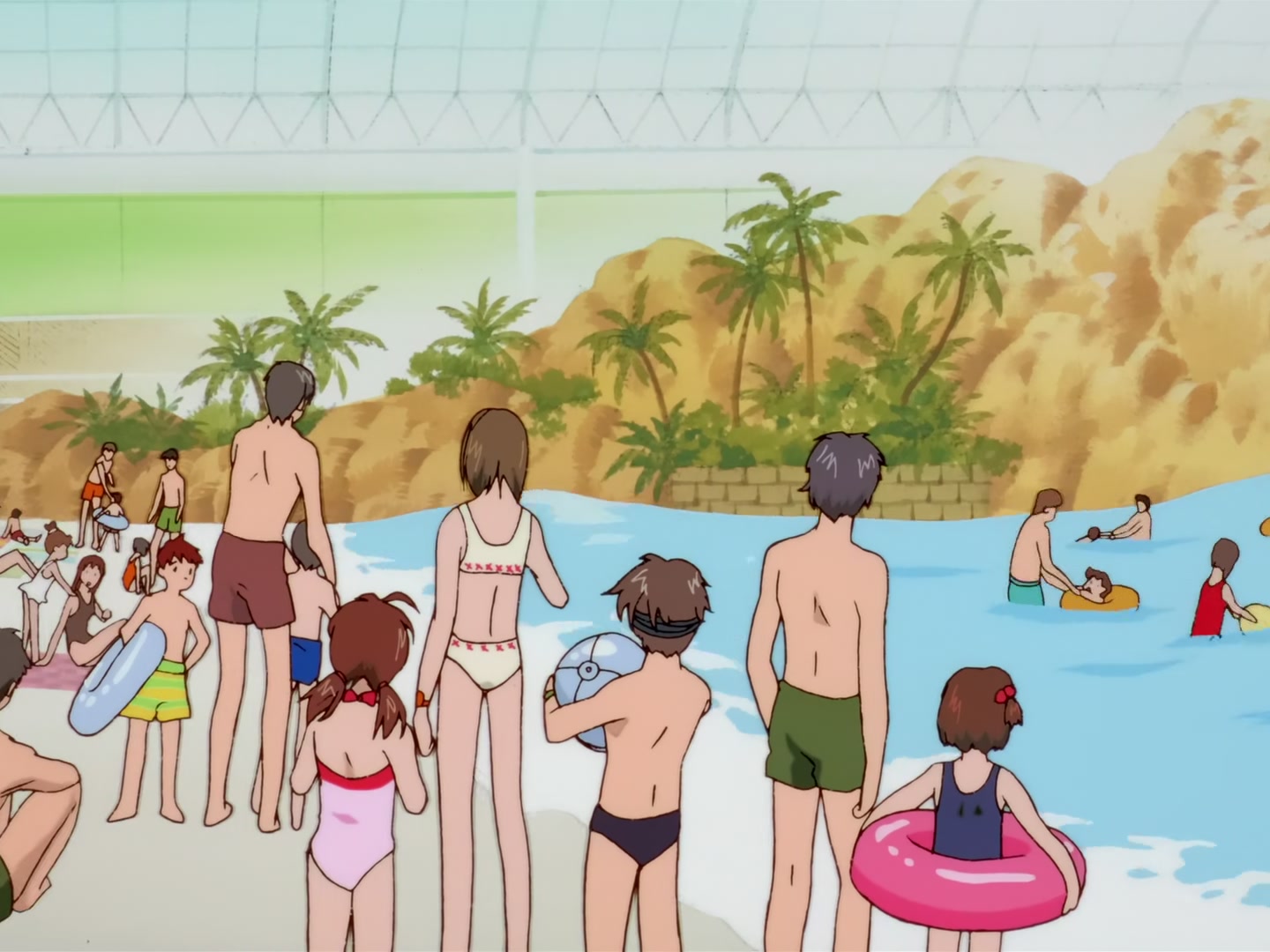Cardcaptor Sakura Ep 63: Sakura, the Pool, and the Huge Wave @ 00:01:58
