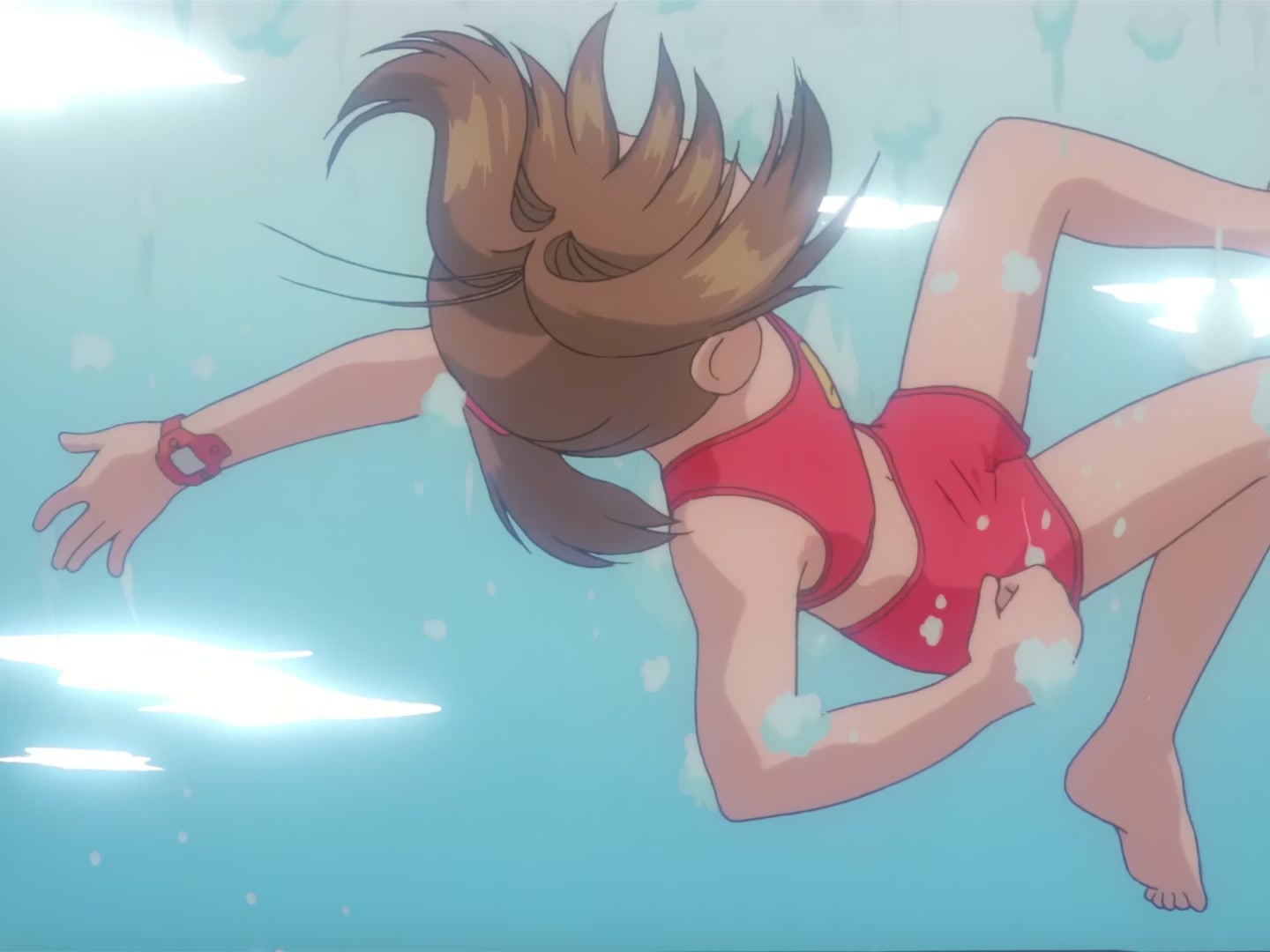 Cardcaptor Sakura Ep 63: Sakura, the Pool, and the Huge Wave @ 00:03:11