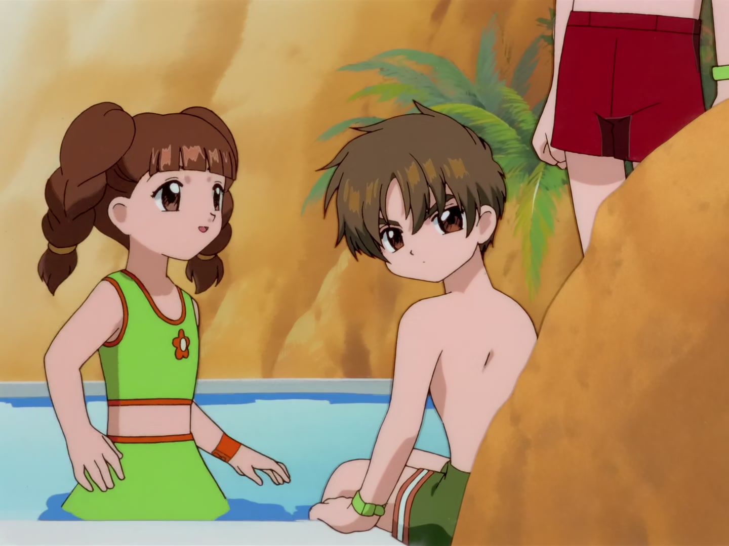Cardcaptor Sakura Ep 63: Sakura, the Pool, and the Huge Wave @ 00:04:03