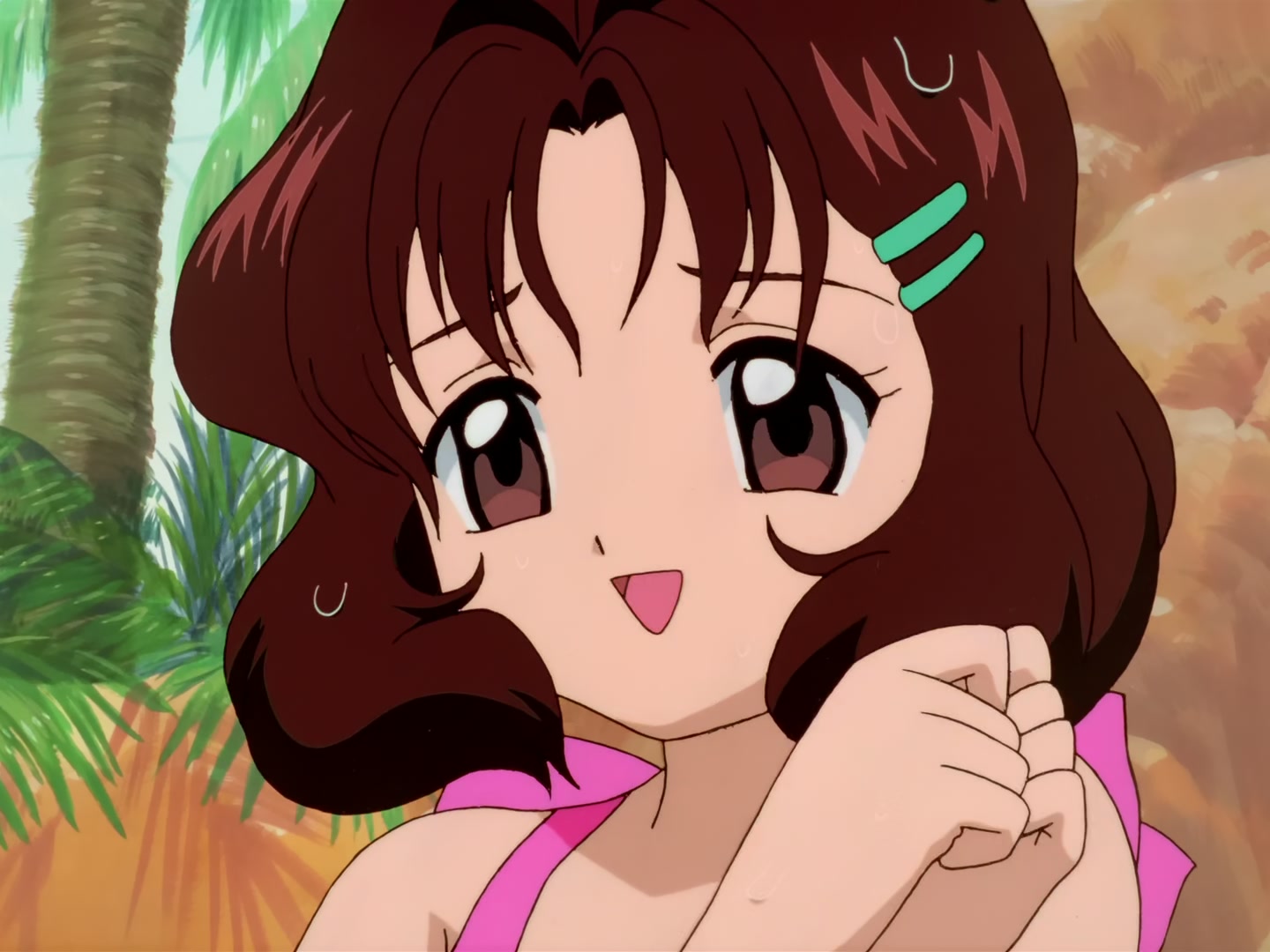 Cardcaptor Sakura Ep 63: Sakura, the Pool, and the Huge Wave @ 00:05:00