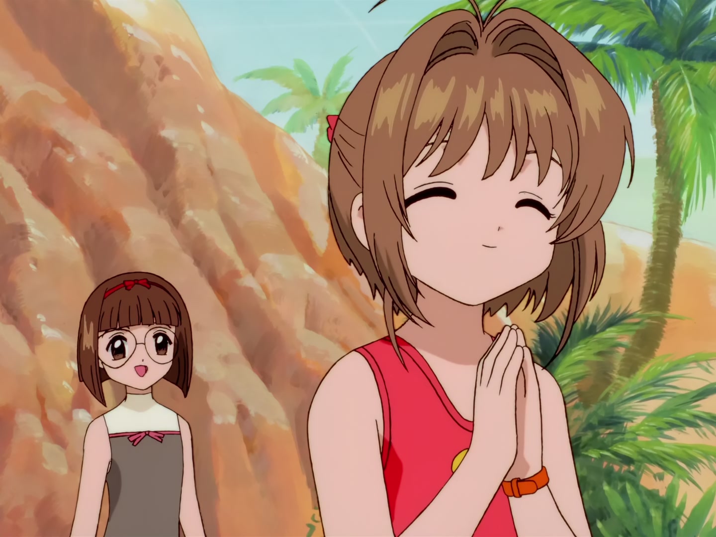 Cardcaptor Sakura Ep 63: Sakura, the Pool, and the Huge Wave @ 00:05:05