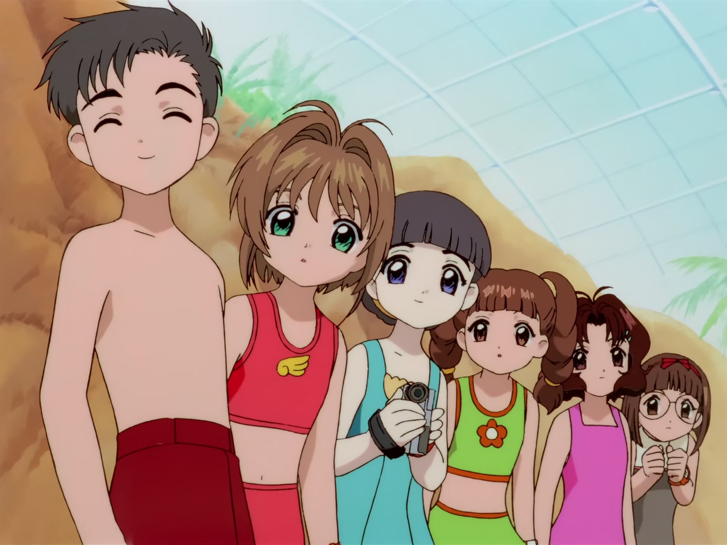 Cardcaptor Sakura Ep 63: Sakura, the Pool, and the Huge Wave @ 00:05:57