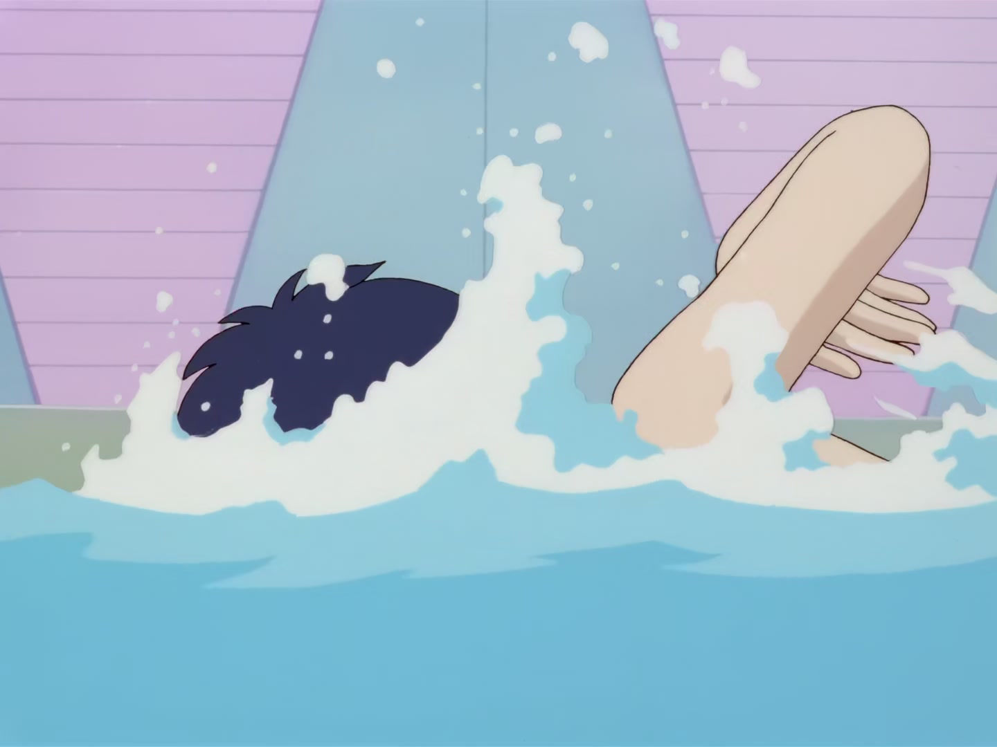 Cardcaptor Sakura Ep 63: Sakura, the Pool, and the Huge Wave @ 00:06:07