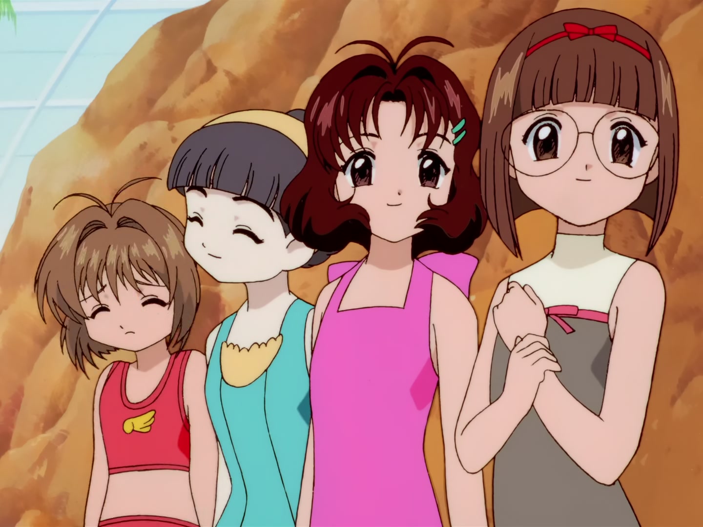 Cardcaptor Sakura Ep 63: Sakura, the Pool, and the Huge Wave @ 00:07:15