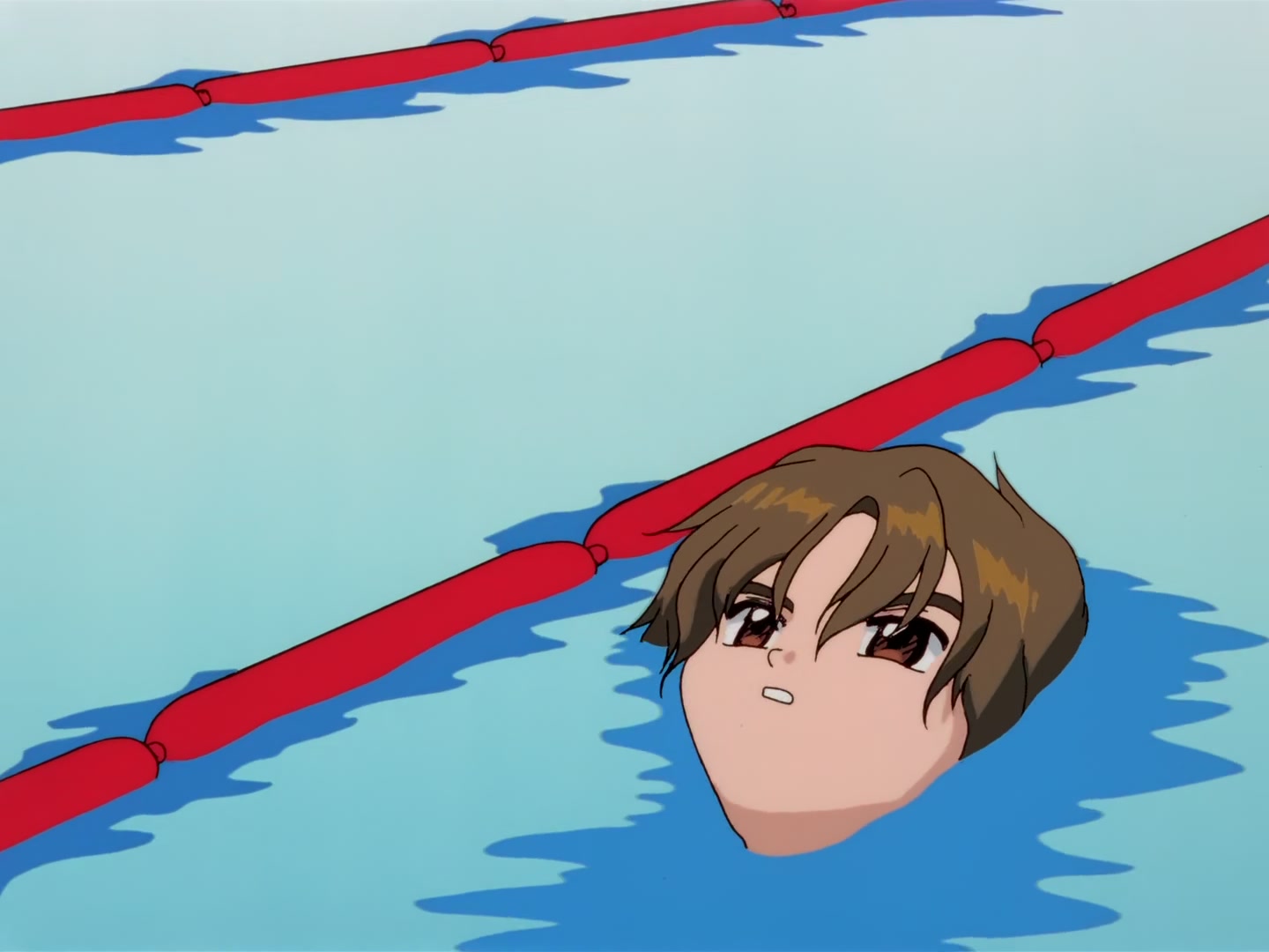 Cardcaptor Sakura Ep 63: Sakura, the Pool, and the Huge Wave @ 00:07:30