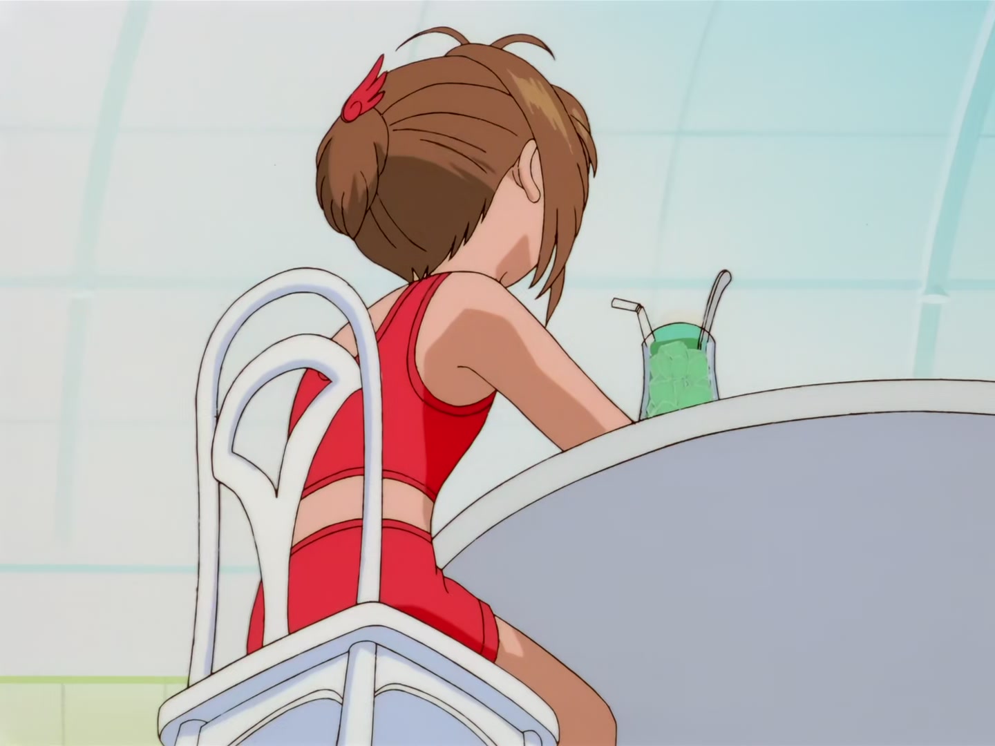 Cardcaptor Sakura Ep 63: Sakura, the Pool, and the Huge Wave @ 00:15:44