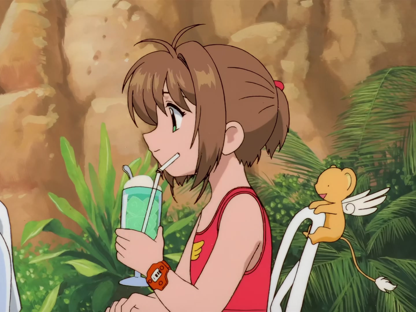Cardcaptor Sakura Ep 63: Sakura, the Pool, and the Huge Wave @ 00:16:05