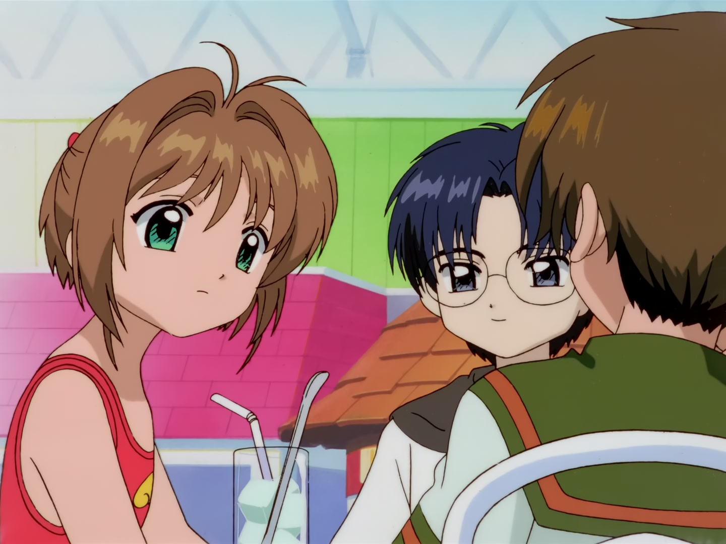 Cardcaptor Sakura Ep 63: Sakura, the Pool, and the Huge Wave @ 00:16:46