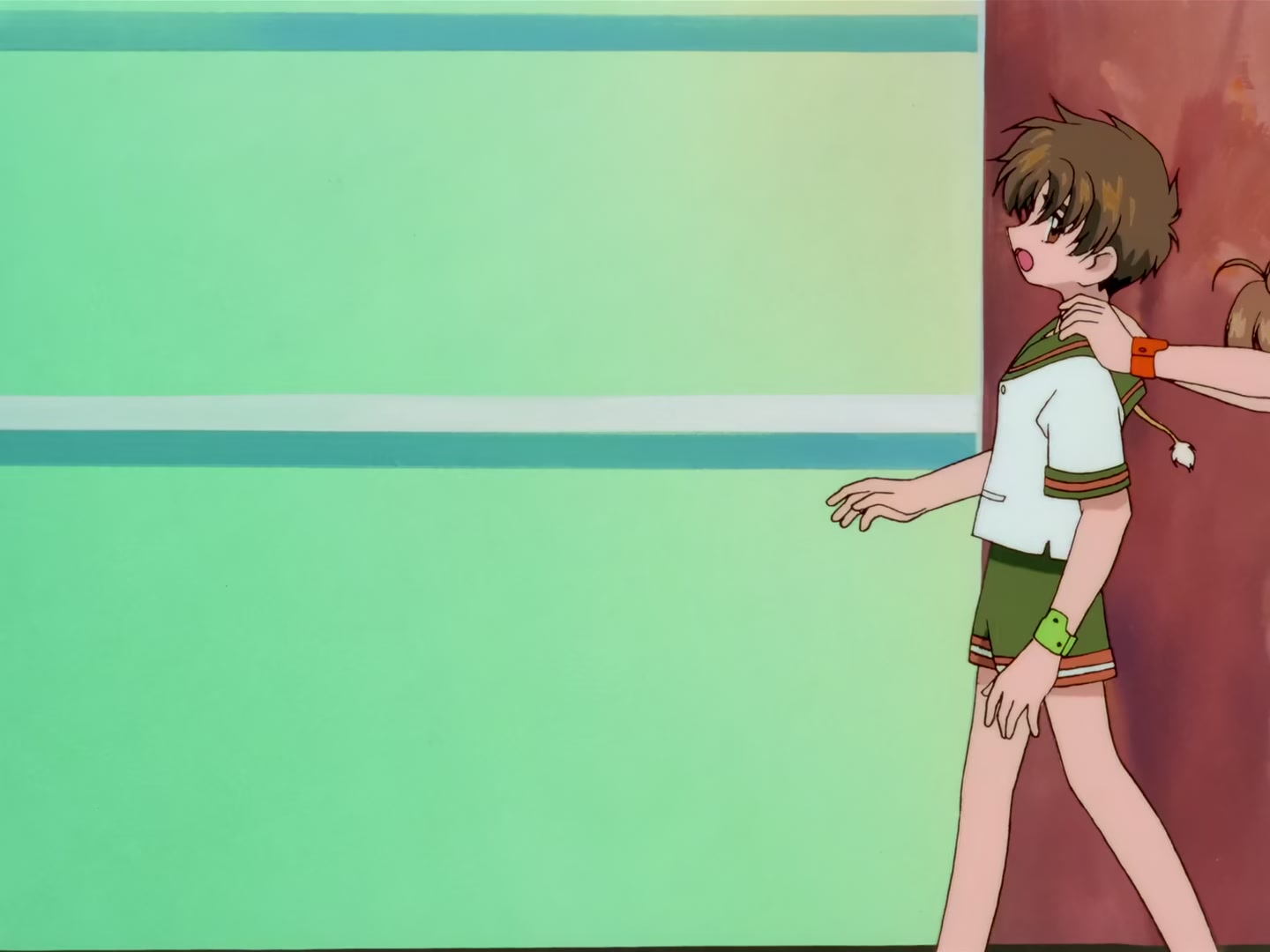 Cardcaptor Sakura Ep 63: Sakura, the Pool, and the Huge Wave @ 00:17:38