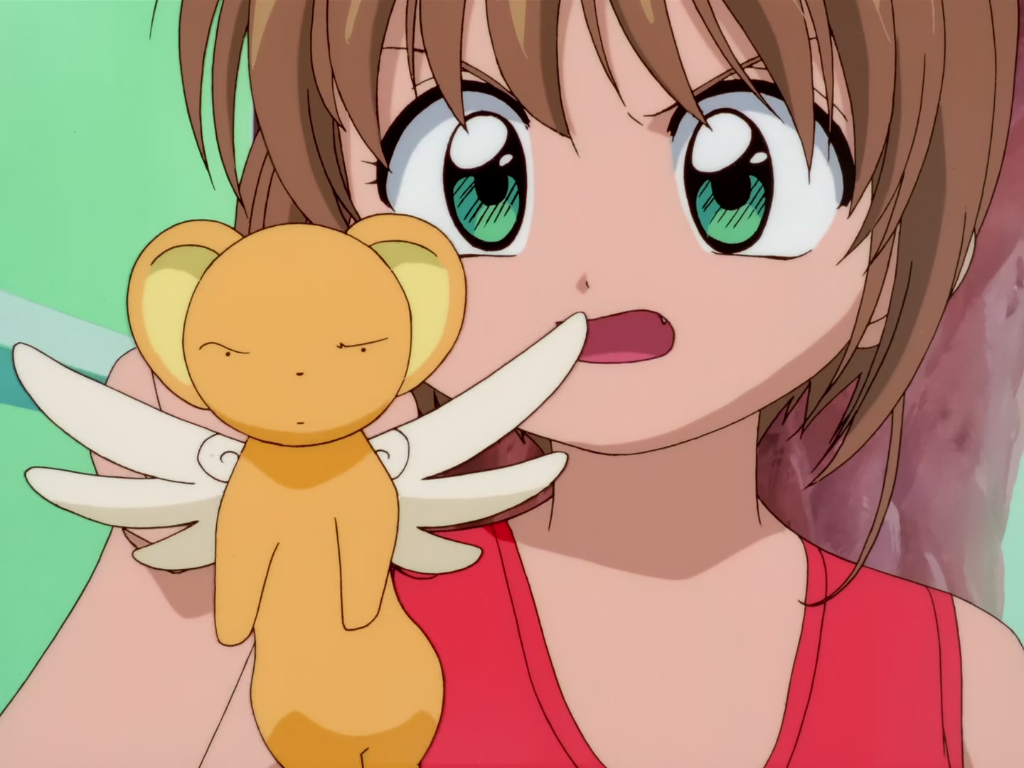 Cardcaptor Sakura Ep 63: Sakura, the Pool, and the Huge Wave @ 00:18:09