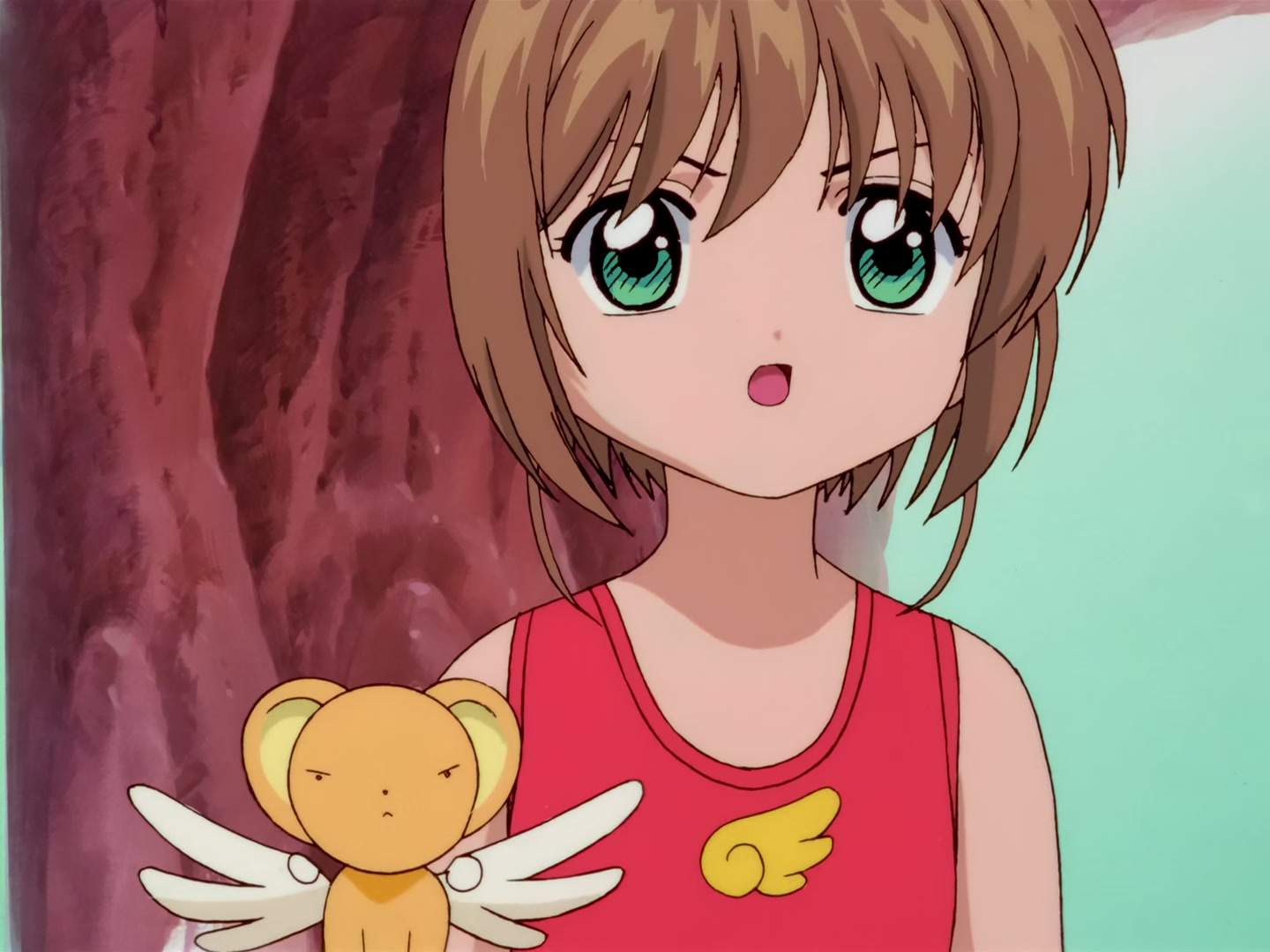 Cardcaptor Sakura Ep 63: Sakura, the Pool, and the Huge Wave @ 00:18:25