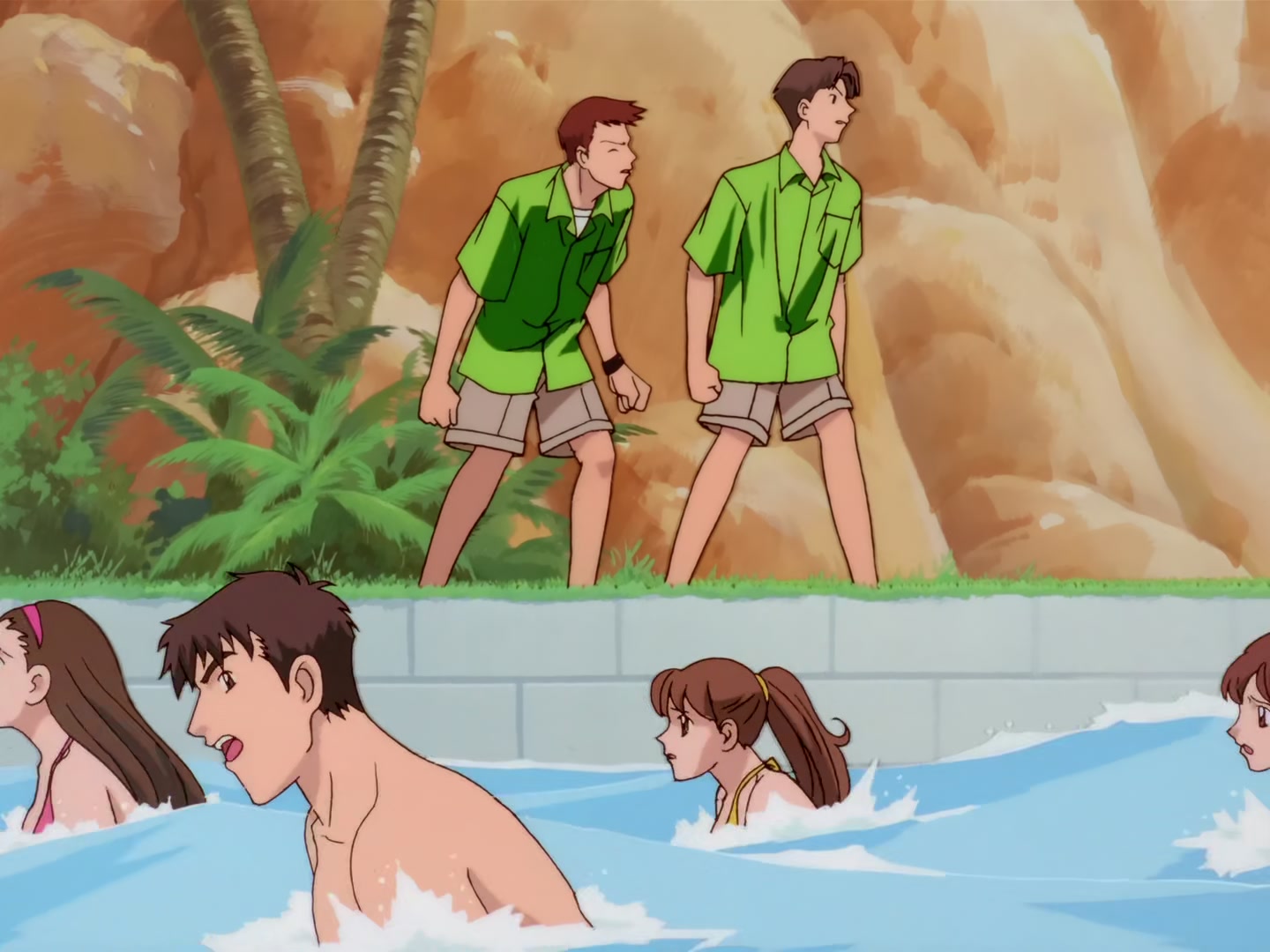 Cardcaptor Sakura Ep 63: Sakura, the Pool, and the Huge Wave @ 00:18:41