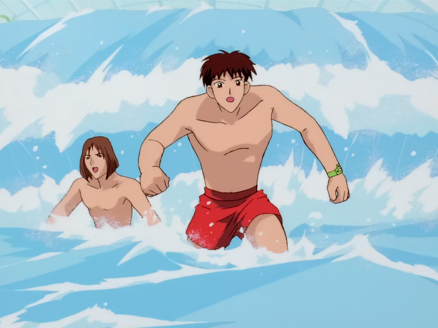 Cardcaptor Sakura Ep 63: Sakura, the Pool, and the Huge Wave @ 00:18:51