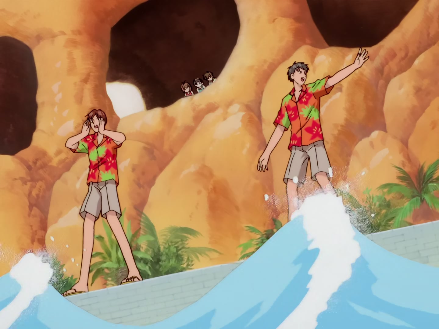 Cardcaptor Sakura Ep 63: Sakura, the Pool, and the Huge Wave @ 00:19:17