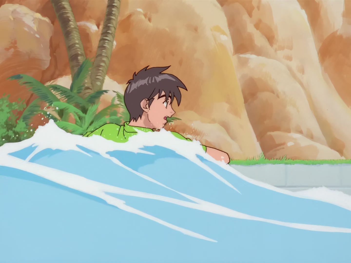 Cardcaptor Sakura Ep 63: Sakura, the Pool, and the Huge Wave @ 00:19:48
