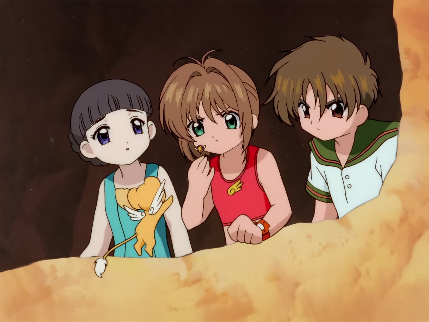 Cardcaptor Sakura Ep 63: Sakura, the Pool, and the Huge Wave @ 00:20:35