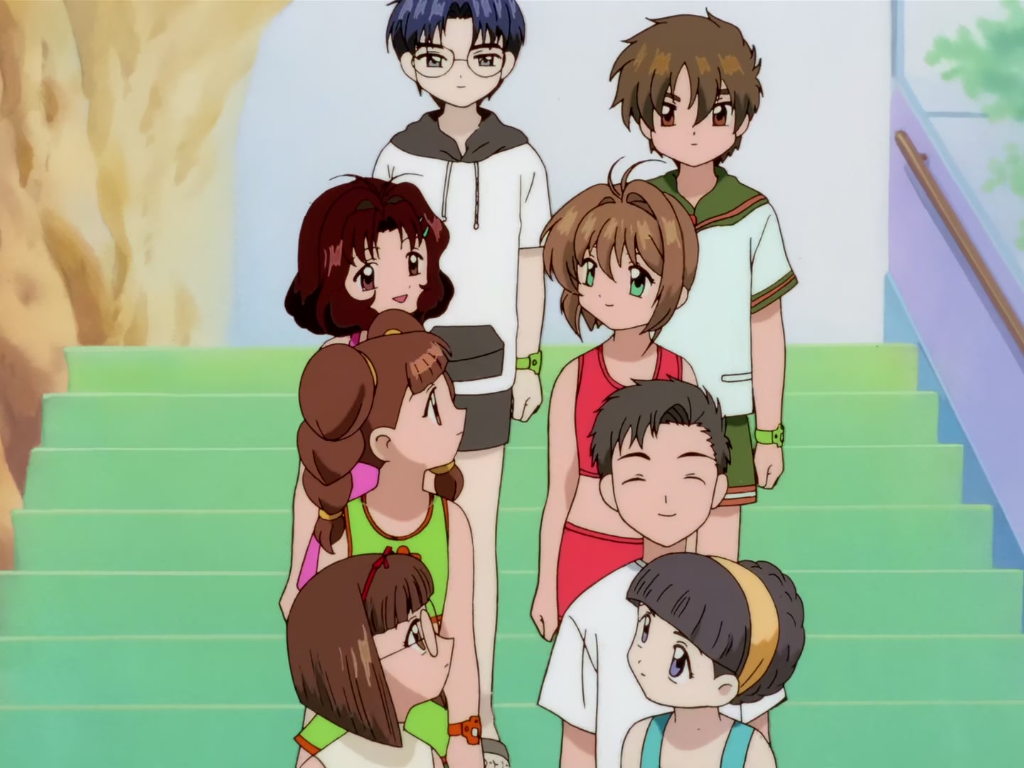 Cardcaptor Sakura Ep 63: Sakura, the Pool, and the Huge Wave @ 00:22:55
