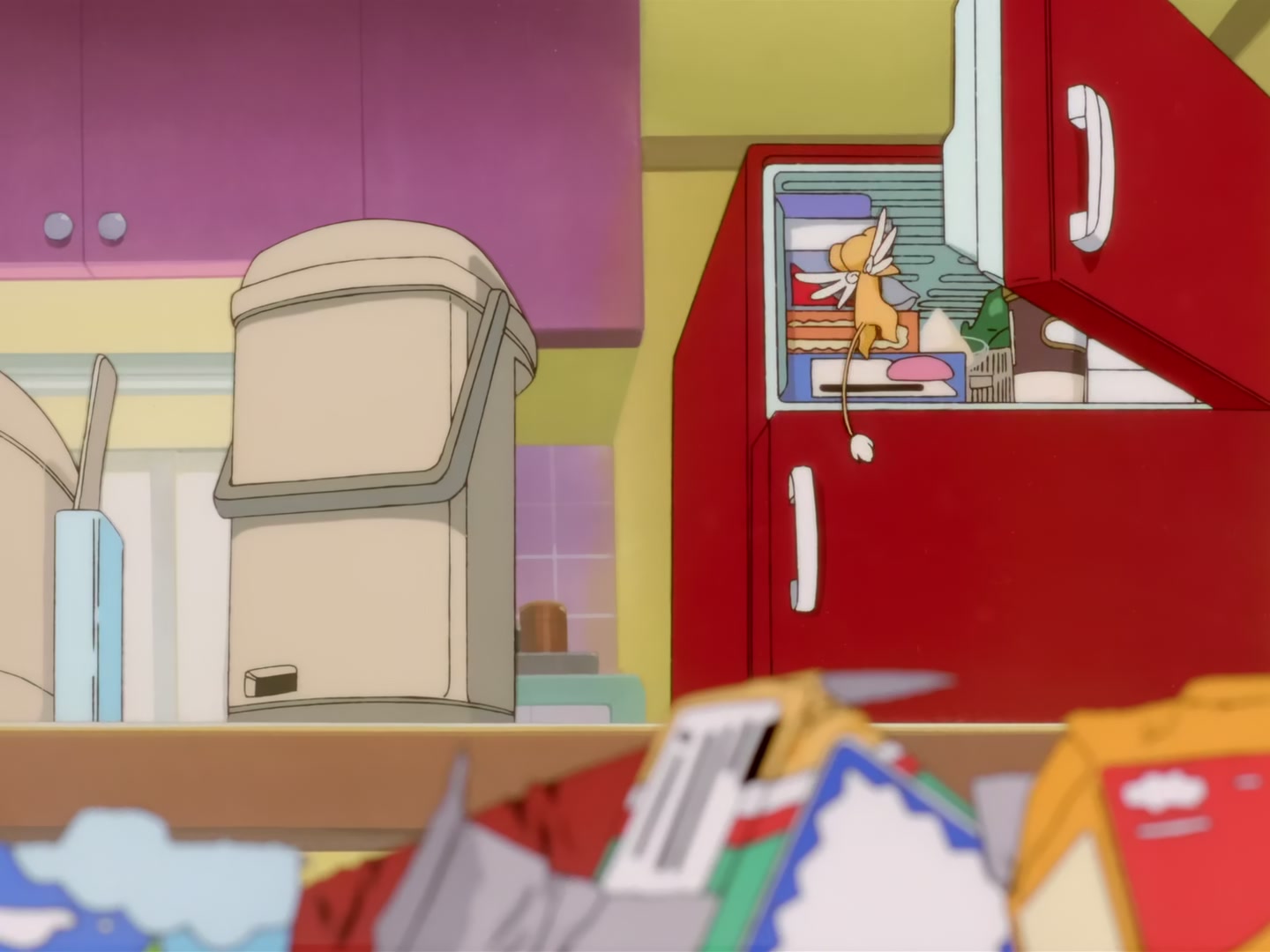 Cardcaptor Sakura Ep 64: Sakura and the Snowy Ski Class @ 00:01:37