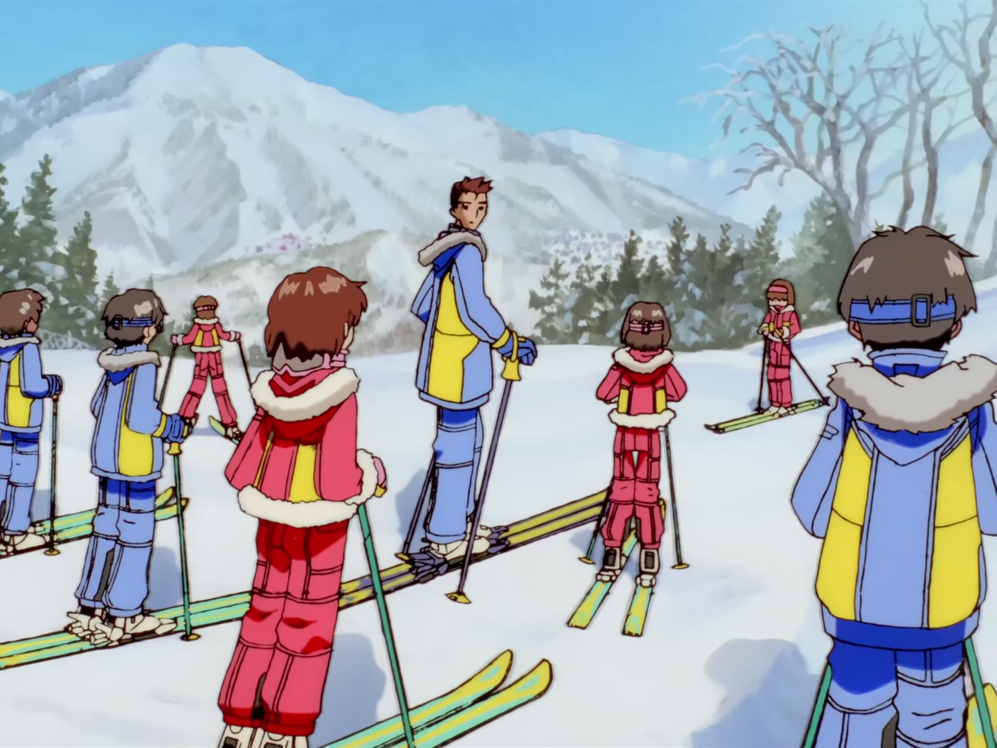 Cardcaptor Sakura Ep 64: Sakura and the Snowy Ski Class @ 00:02:39