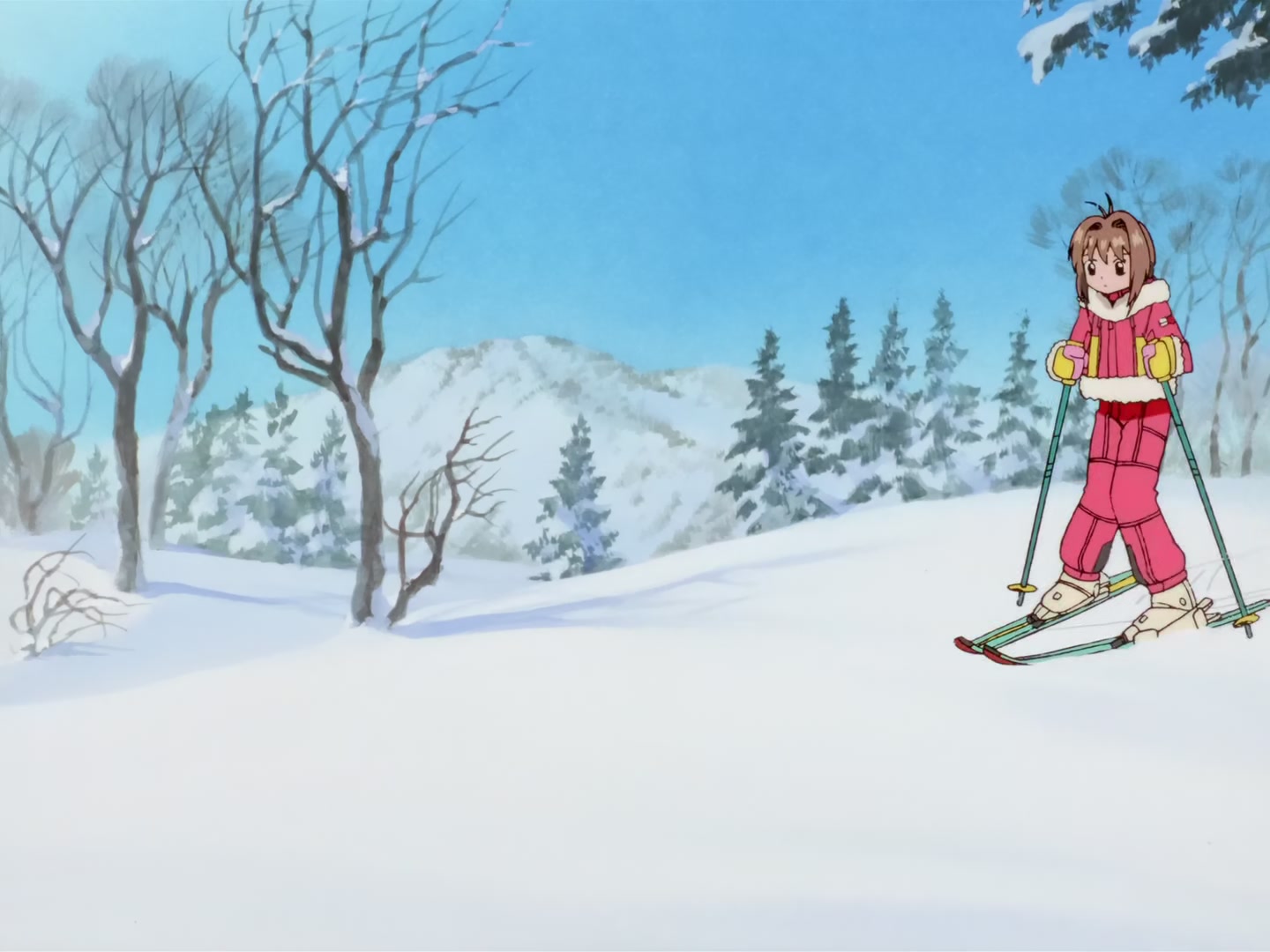 Cardcaptor Sakura Ep 64: Sakura and the Snowy Ski Class @ 00:02:50