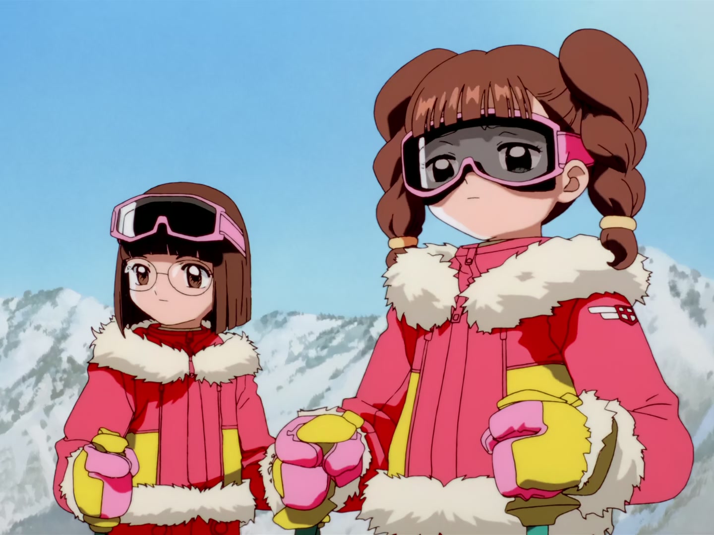 Cardcaptor Sakura Ep 64: Sakura and the Snowy Ski Class @ 00:04:54