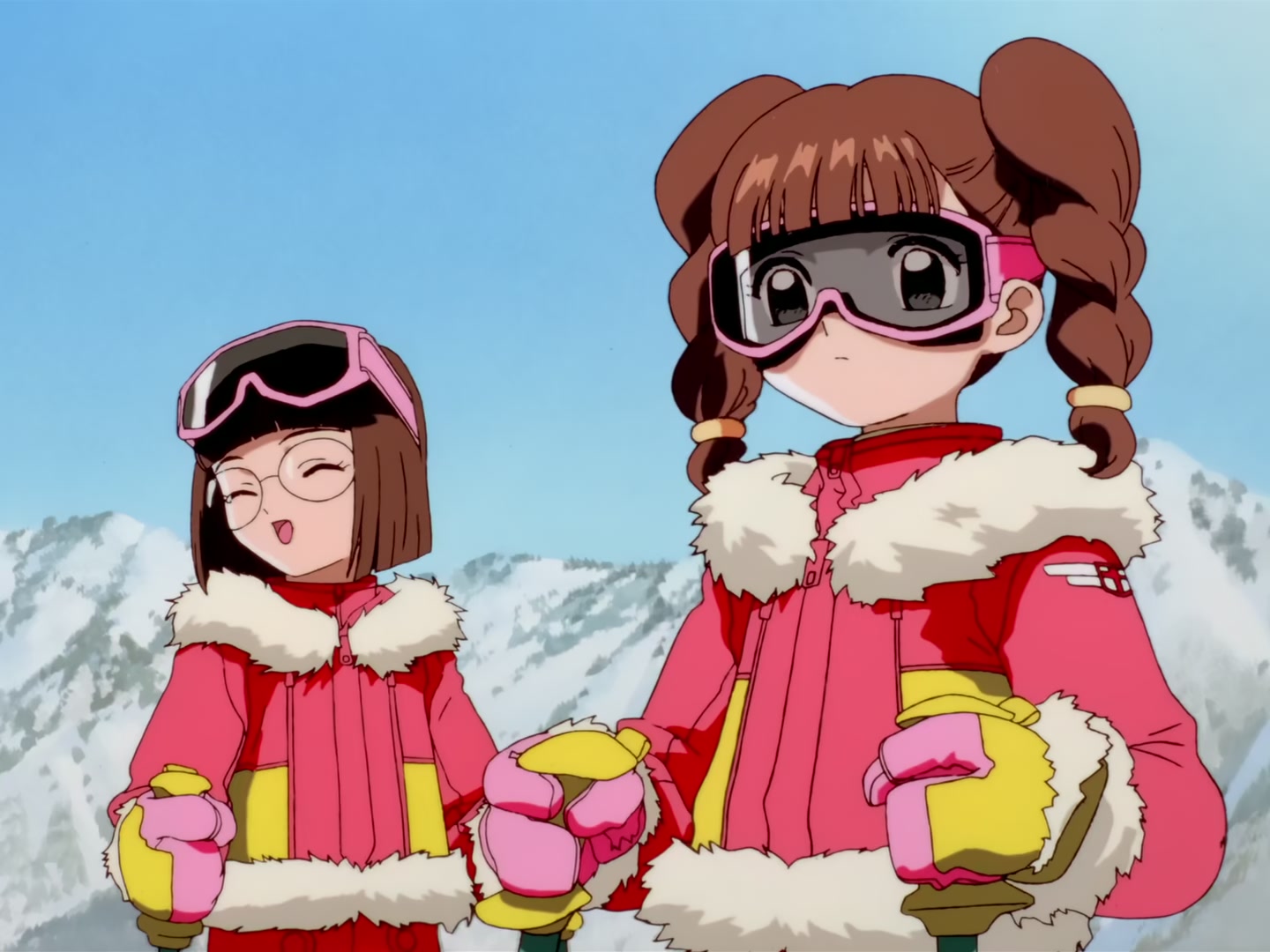 Cardcaptor Sakura Ep 64: Sakura and the Snowy Ski Class @ 00:05:05