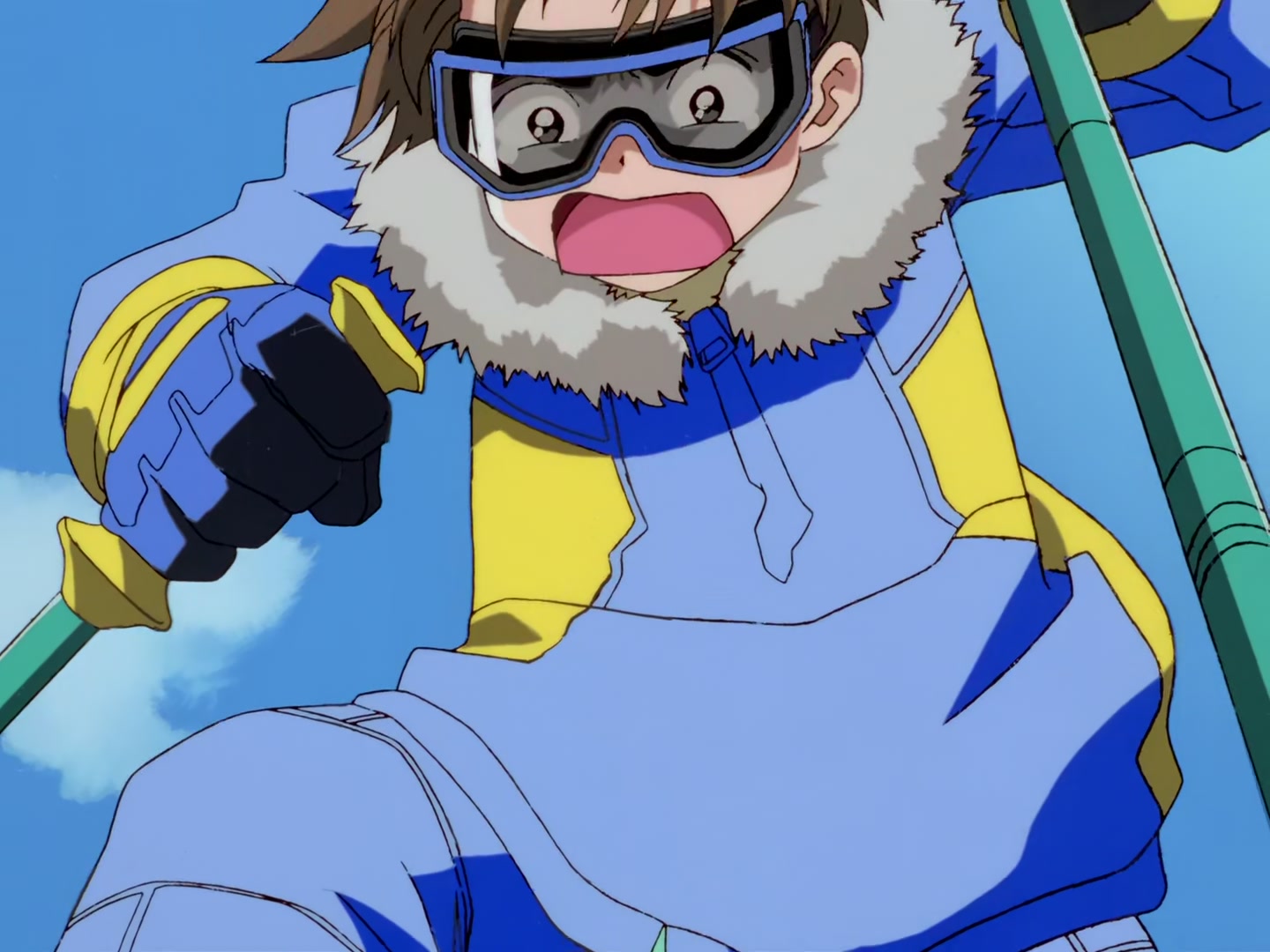 Cardcaptor Sakura Ep 64: Sakura and the Snowy Ski Class @ 00:05:20