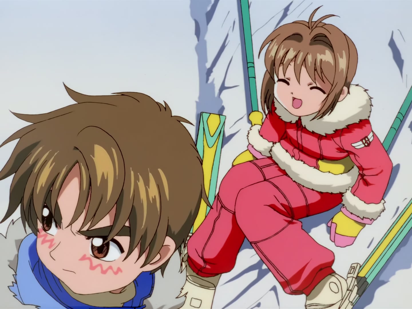 Cardcaptor Sakura Ep 64: Sakura and the Snowy Ski Class @ 00:06:38