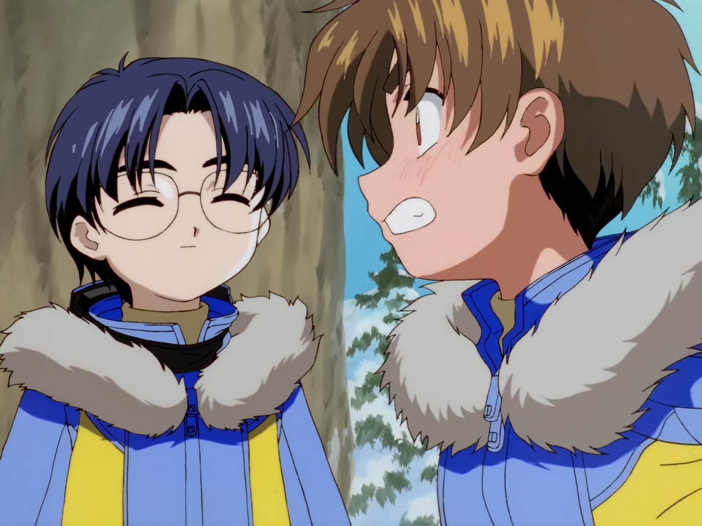 Cardcaptor Sakura Ep 64: Sakura and the Snowy Ski Class @ 00:06:44