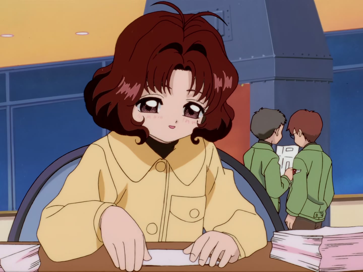 Cardcaptor Sakura Ep 64: Sakura and the Snowy Ski Class @ 00:07:30