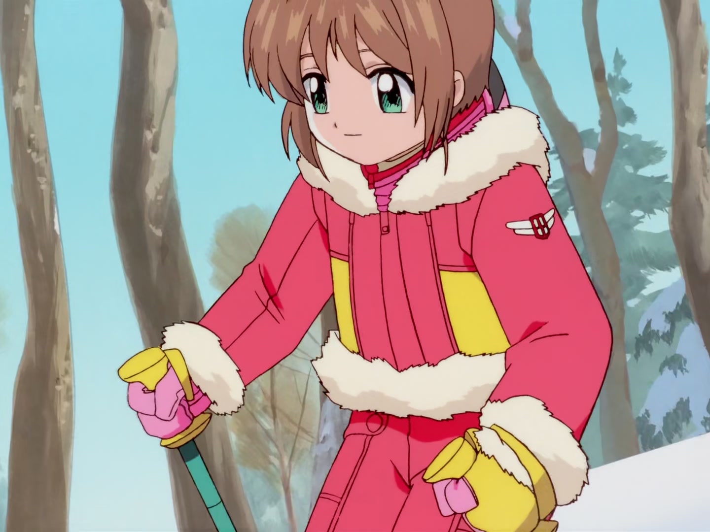 Cardcaptor Sakura Ep 64: Sakura and the Snowy Ski Class @ 00:15:18