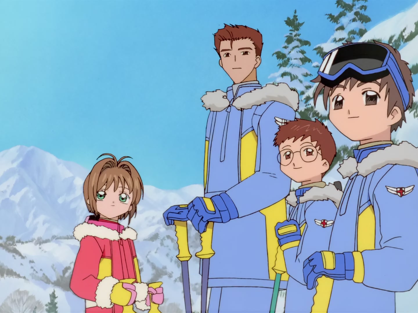 Cardcaptor Sakura Ep 64: Sakura and the Snowy Ski Class @ 00:15:28