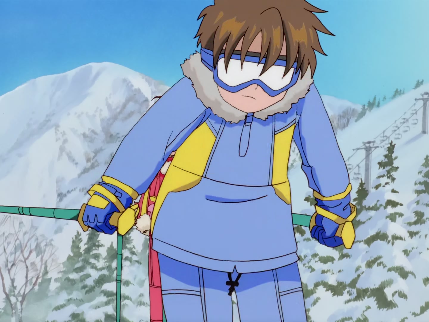 Cardcaptor Sakura Ep 64: Sakura and the Snowy Ski Class @ 00:16:10